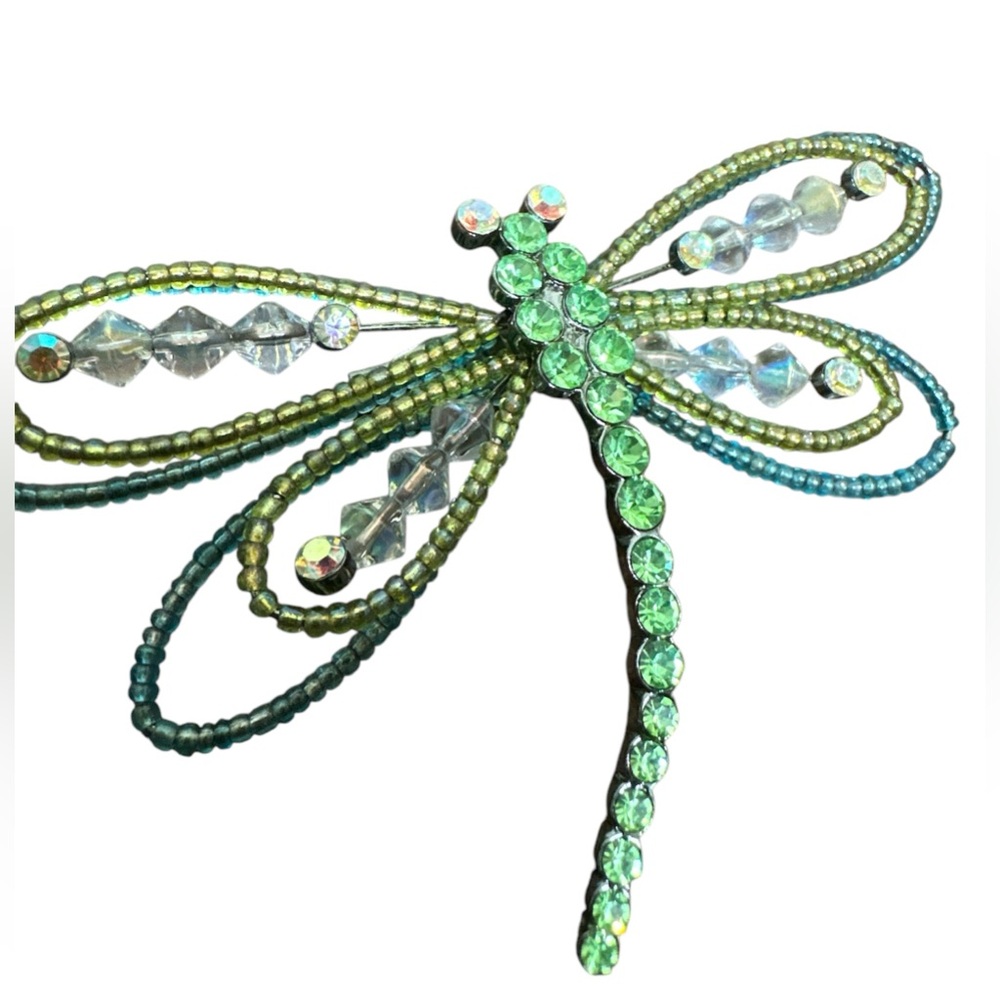 Vintage Mark by Avon dragonfly brooch pin